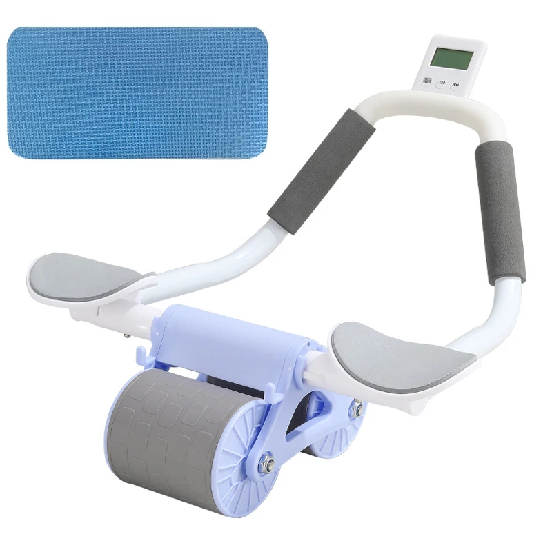 Ab Roller Wheel With Elbow Support - Alat Latihan Otot Perut dengan Roda,