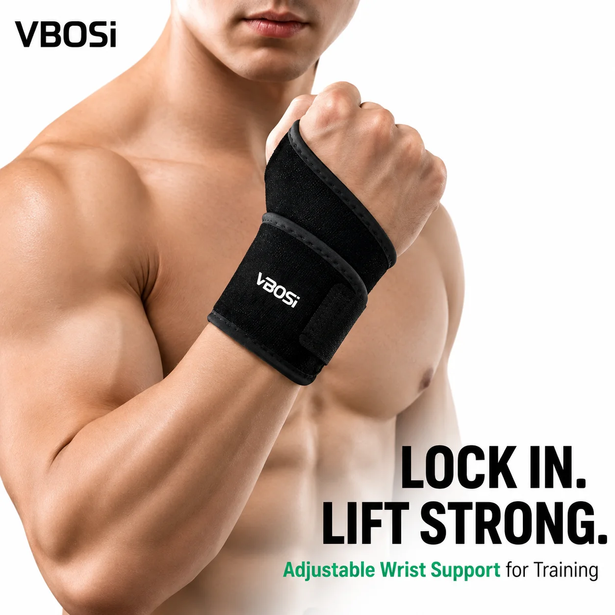 Wrist Wraps Weightlifting Support - VBSOi Penyangga Pergelangan Tangan yang Dapat