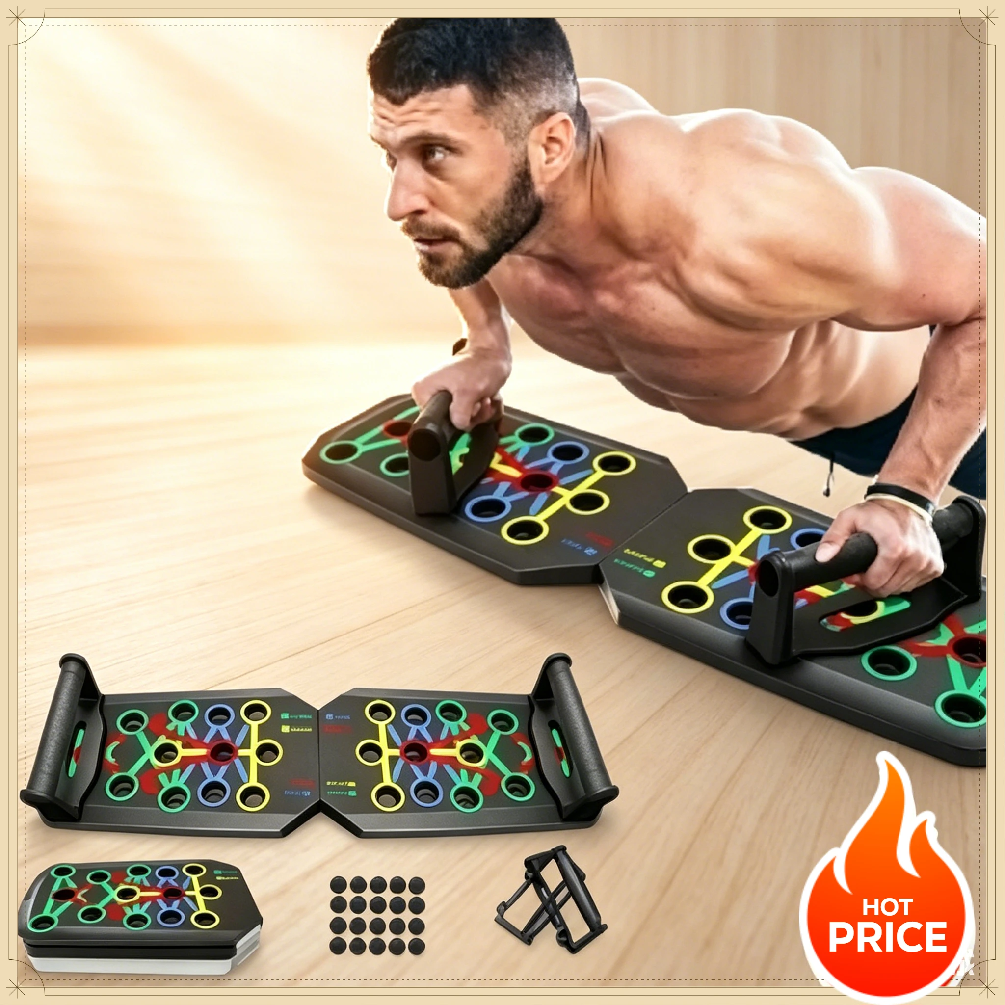 Rak Push Up Lipat Multifungsi  - Push Up Board Foldable Multi Function ulasan dan harga