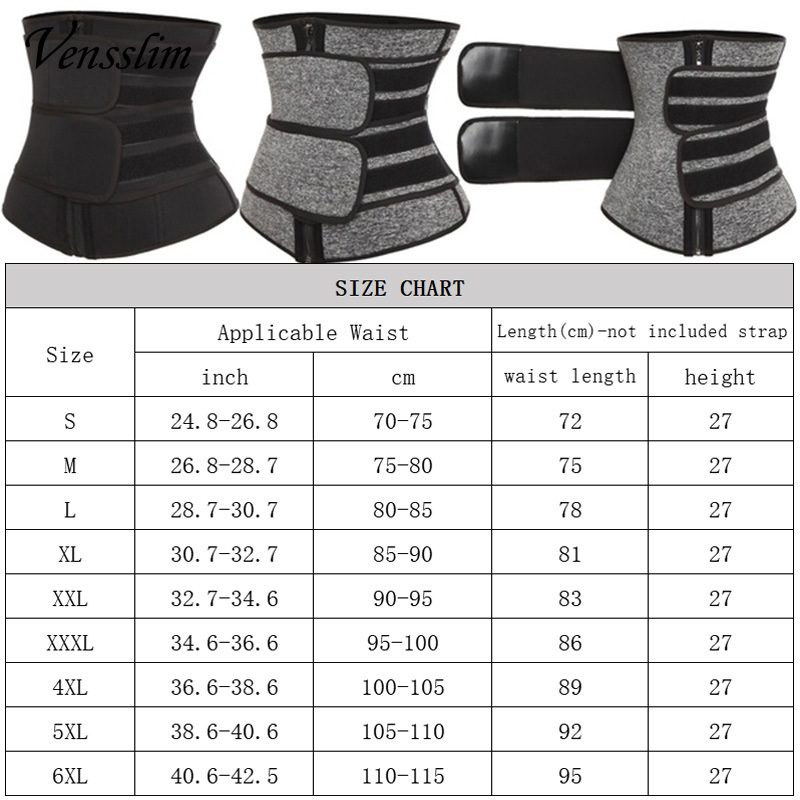 Venssslim Shaperwear sabuk pem - Sweat Waist Trainer Belt Neoprene ulasan dan harga