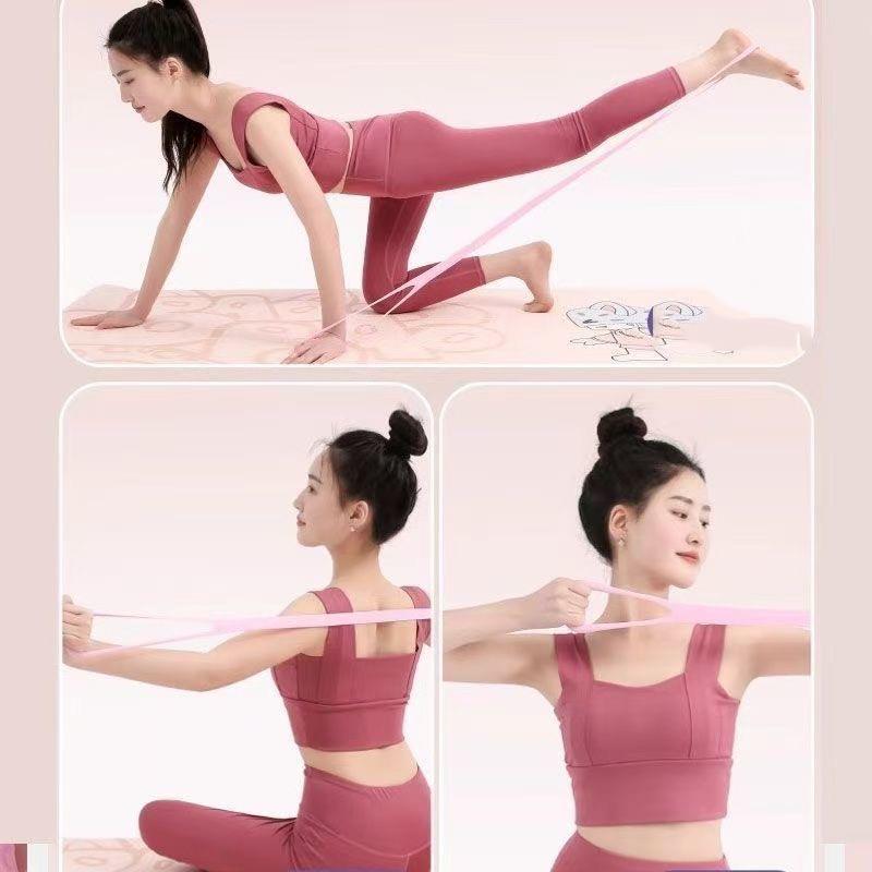 1/3 Buah Tali Resistensi Berbe - Pilates Bar Kit With Resistance Bands ulasan dan harga