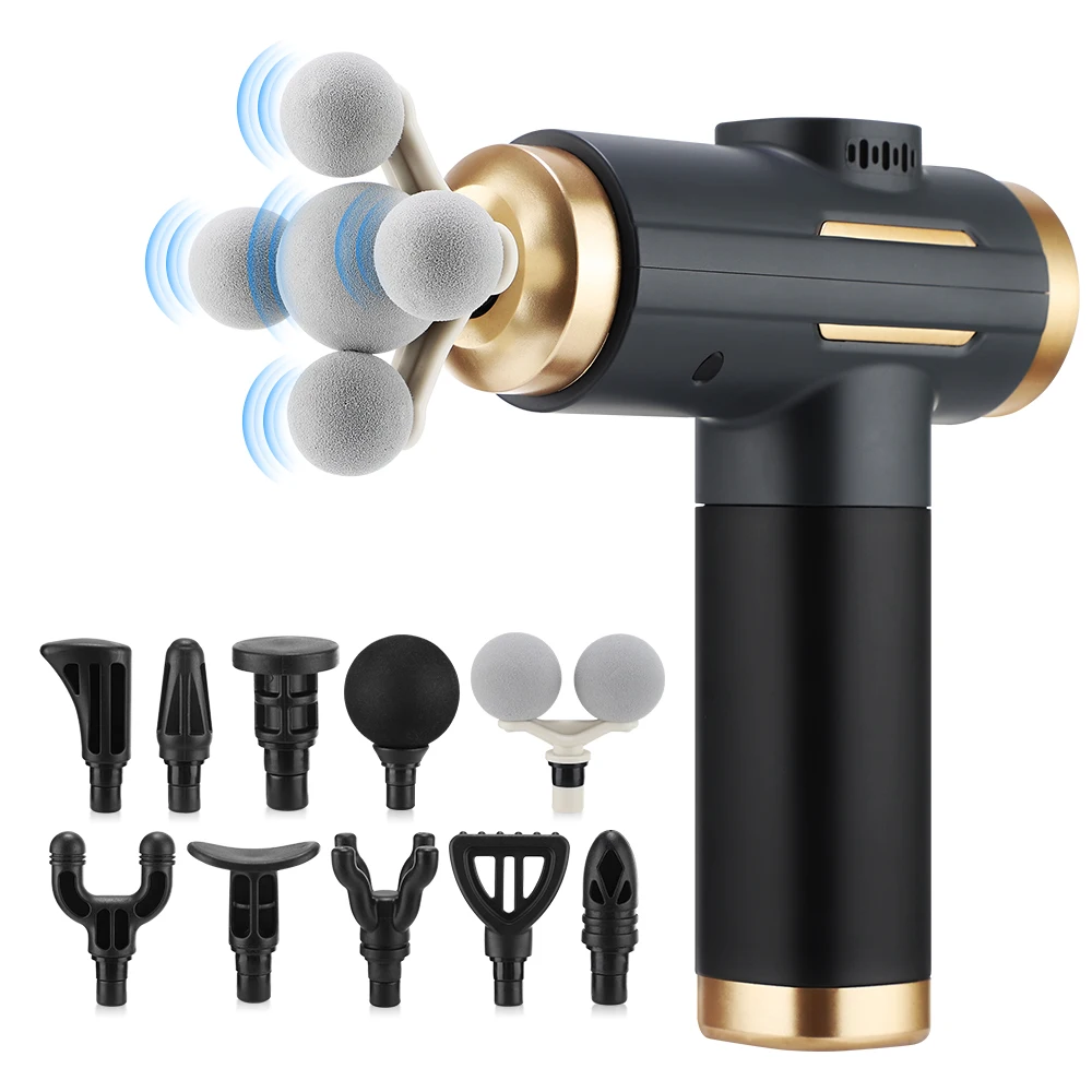 Pistol Pijat Elektrik 99 Tingk - Electric Massage Gun Deep Tissue ulasan dan harga