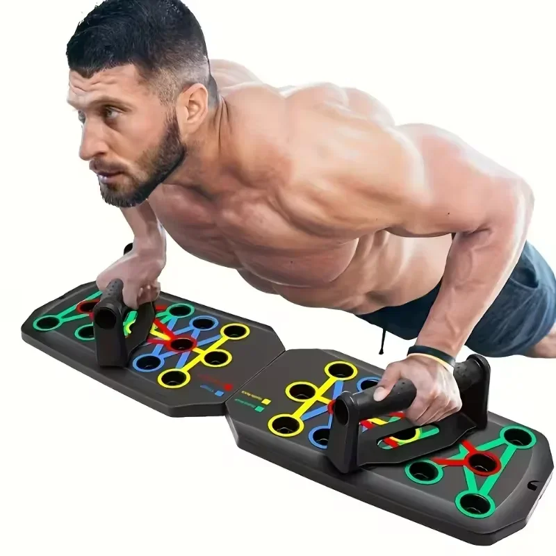 Set Papan Latihan Push-up Port - Push Up Board Foldable Multi Function ulasan dan harga