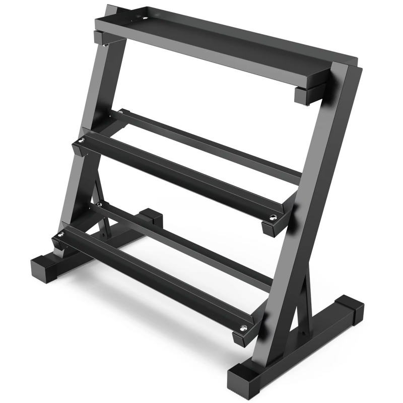 Rak Penyimpanan Dumbbell 3 Tin - Fitness Equipment ulasan dan harga