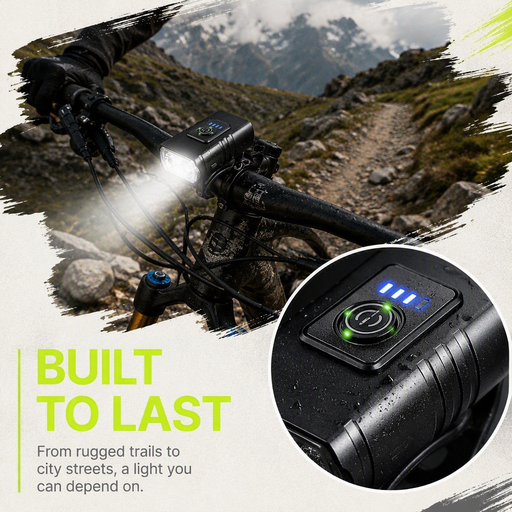 Lampu Sepeda LED Isi Ulang USB - Rechargeable Bicycle Headlight 1000 Lumen ulasan dan harga