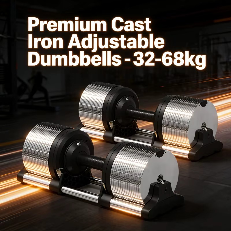 Set Dumbbell Hexagonal yang Da - Adjustable Dumbbell Pair 40Kg ulasan dan harga