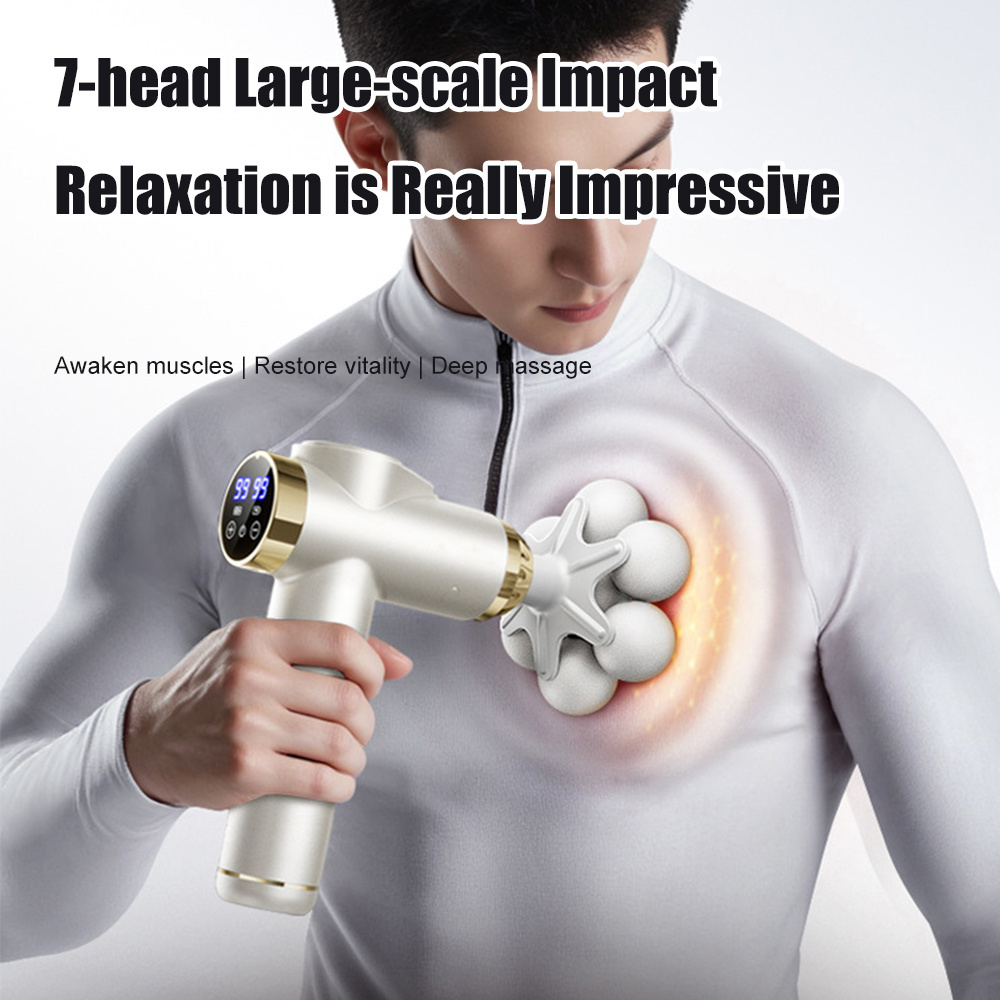 Alat Pijat Fascia Elektrik Pro - Electric Massage Gun Deep Tissue ulasan dan harga