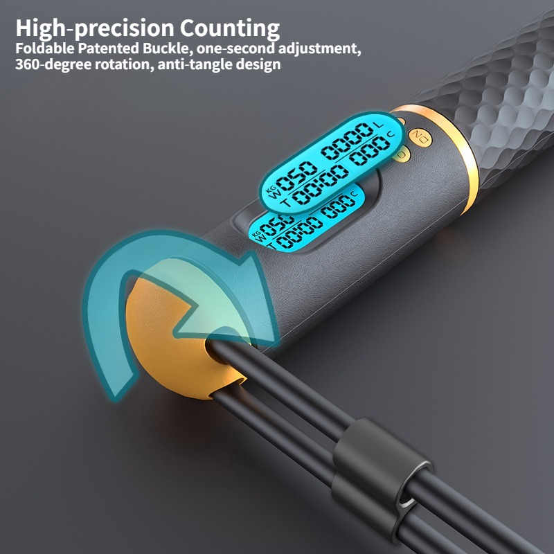 Tali Lompat Pintar, Tali Lompa - Smart Jump Rope Digital Counter ulasan dan harga