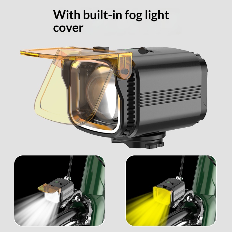 OFFBONDAGE Lampu Sepeda Lipat  - Rechargeable Bicycle Headlight 1000 Lumen ulasan dan harga